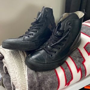 Converse rubber rain sneakers